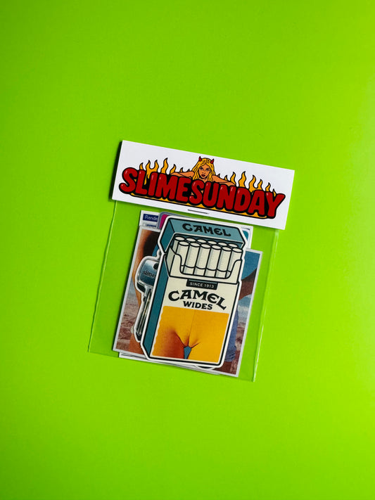 LIMITED EDITION SLIMESUNDAY STICKER PACK